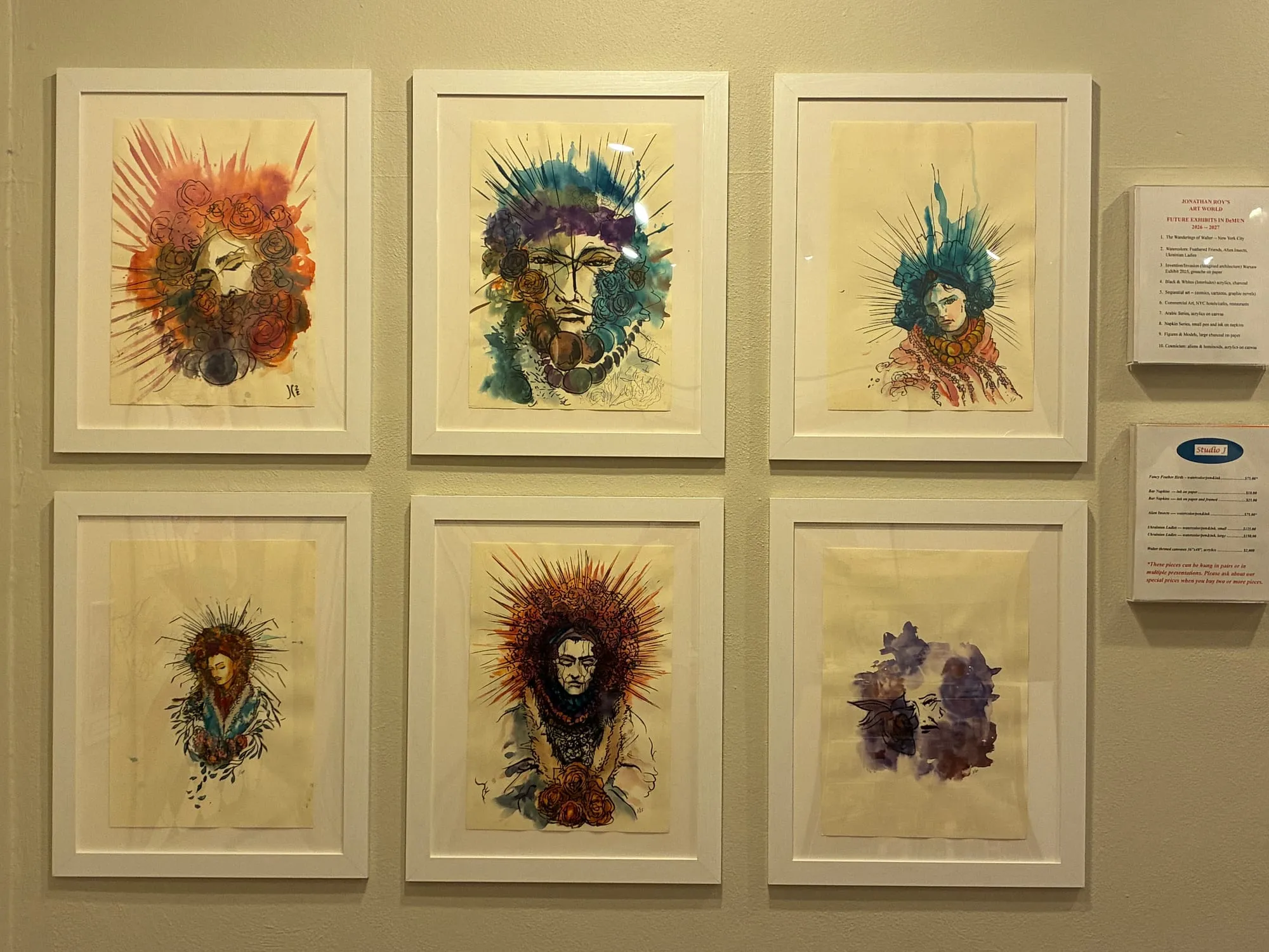 Ukrainian Ladies: installation or process photo