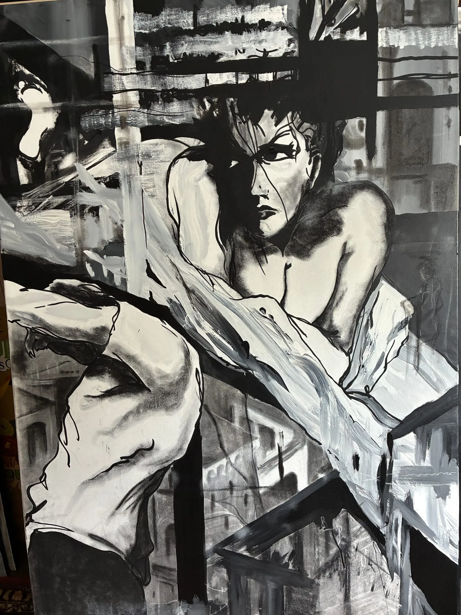 Support, oil on canvas